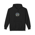 Undereye Hoodie — Graphic Black Fleece Pullover