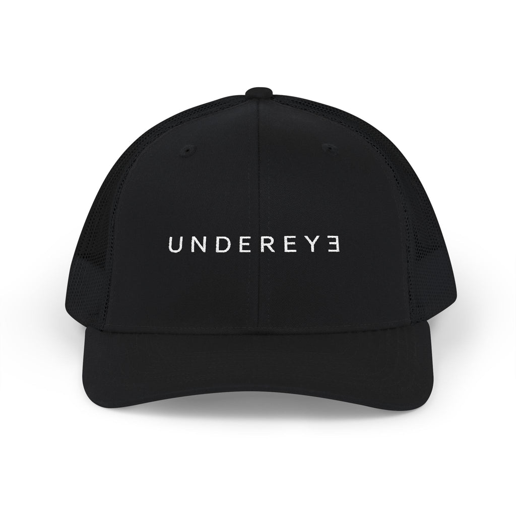 UnderEye Trucker Cap - Minimal Embroidered Snapback Hat