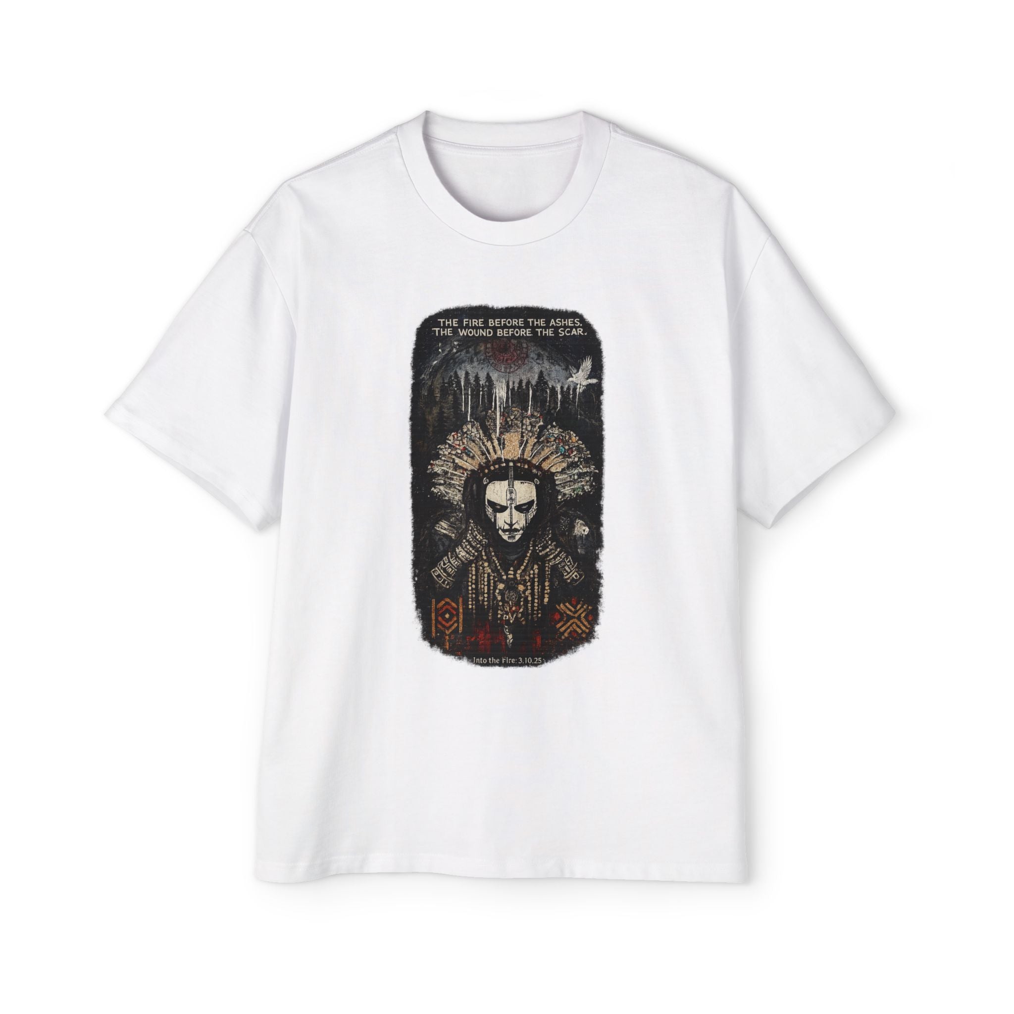 Into The Fire Oversized Graphic Tee