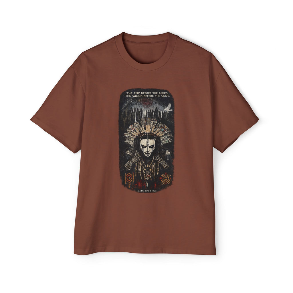 Into The Fire Oversized Graphic Tee
