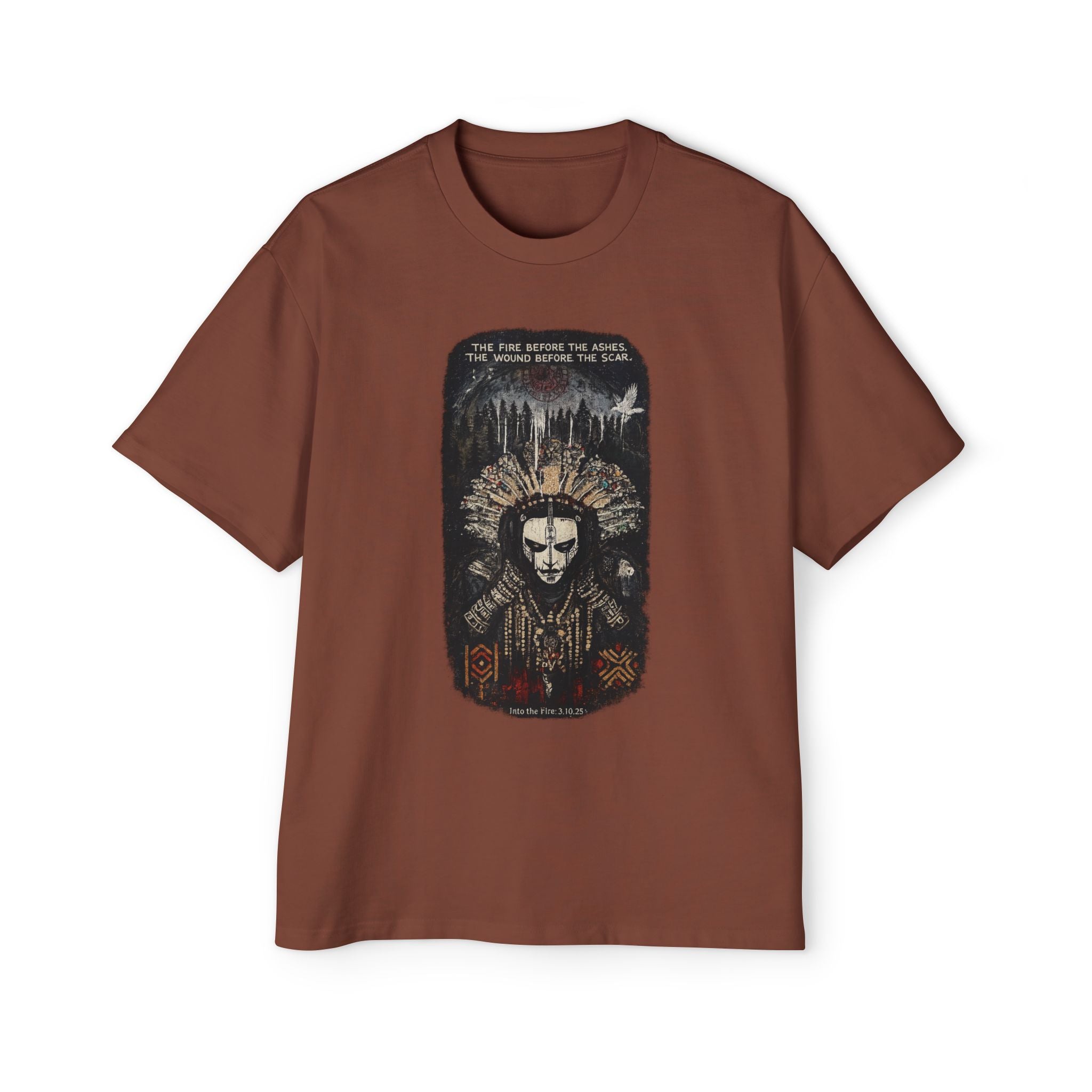 Into The Fire Oversized Graphic Tee