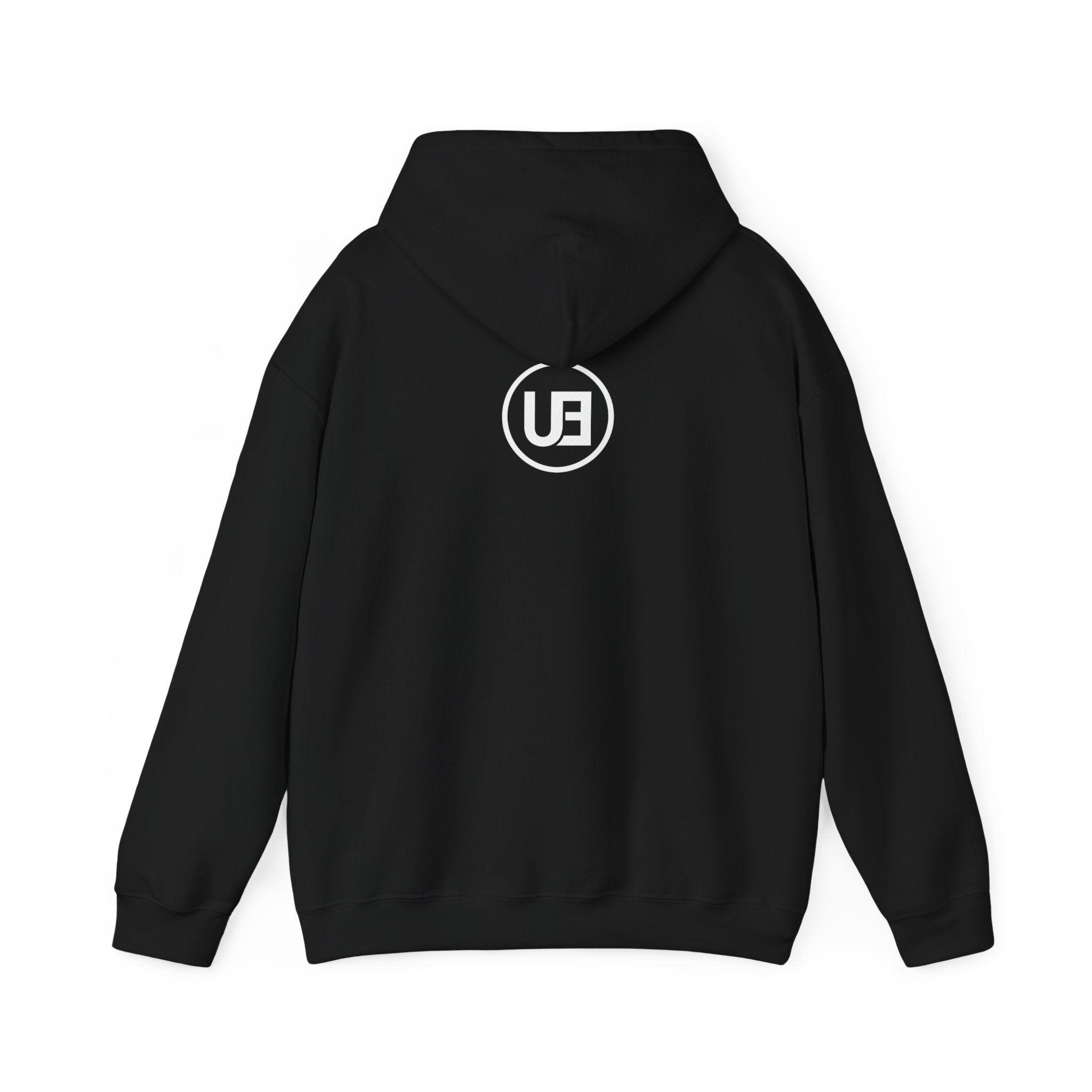 UE LOGO Hoodie — Subtle Embossed Logo Pullover