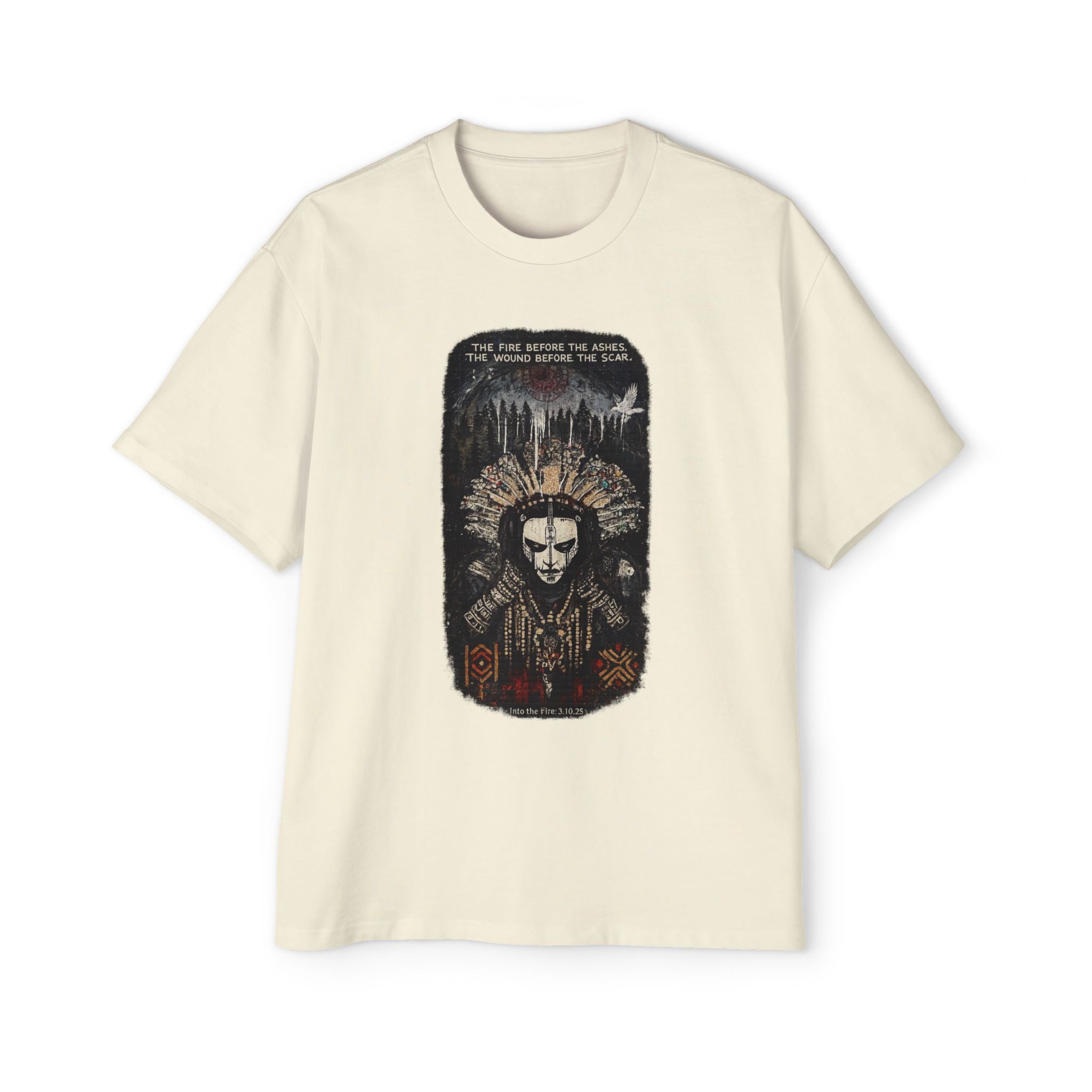 Into The Fire Oversized Graphic Tee
